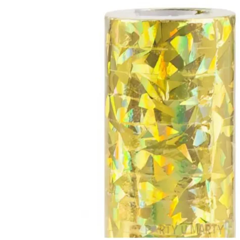 serpentyna holograficzna zloty godan 4 m 18 rolek