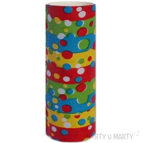 serpentyna papierowa kolorowe banki