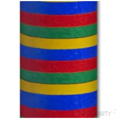 serpentyna papierowa kolorowe paski dekoracjepolska 18 rolek
