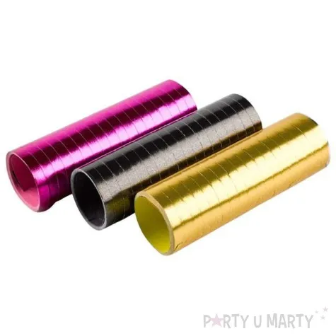 serpentyna papierowa metalik amscan mix 3 rolki