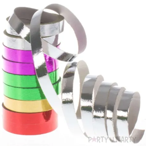 serpentyna papierowa metalik mix kolor partydeco