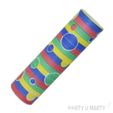 serpentyna papierowa paski z kropkami