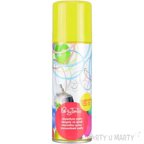 serpentyna w sprayu classic zolty arpex 70 ml