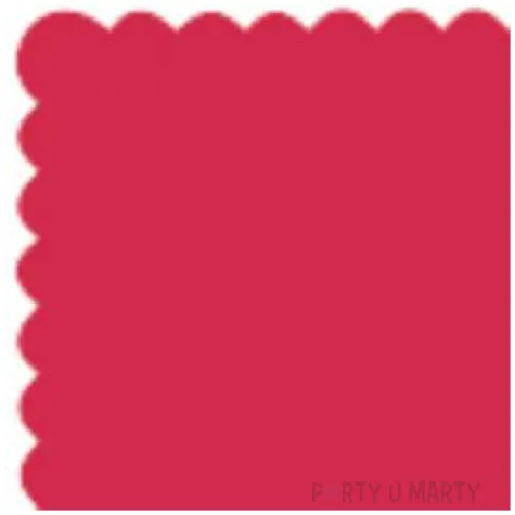 serwetki 15 cm gastronomiczne bordowe 200 szt