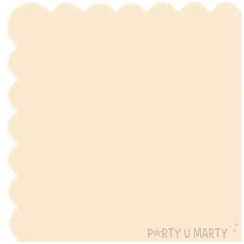 serwetki 15 cm gastronomiczne kremowe 200 szt