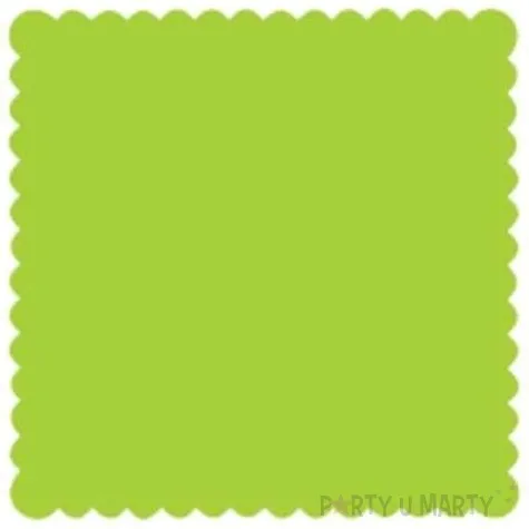 serwetki 15 cm gastronomiczne zielone jasne 200 szt