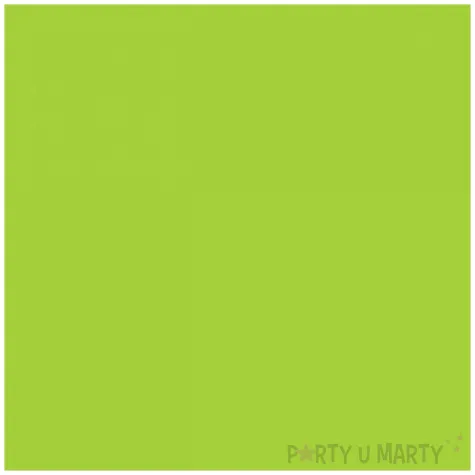 serwetki 15 cm gastronomiczne zielone jasne 200 szt