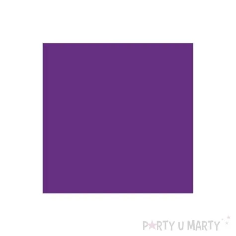 serwetki 25 cm gladkie fioletowe 20 szt