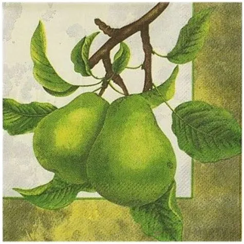 serwetki 25 cm gruszki 20 szt