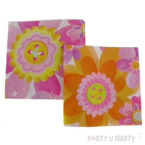 serwetki 25 cm kwiatowe wrozki 20 szt