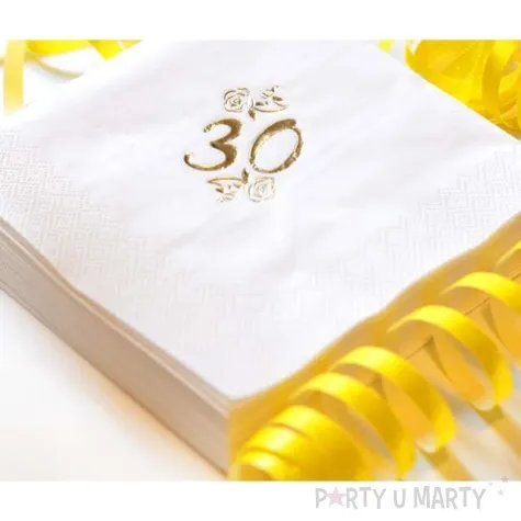 serwetki 30 white gold gajo 20 szt