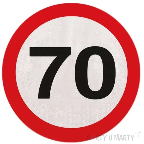 serwetki 33 cm 70 znak 20 szt