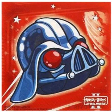 serwetki 33 cm angry birds star wars 20 szt