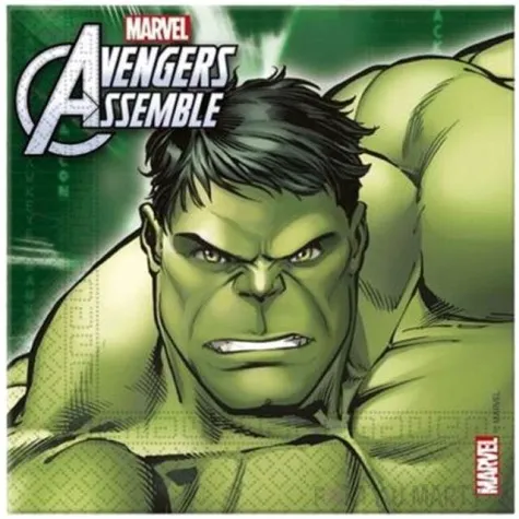 serwetki 33 cm avengers multi heroes 20 szt