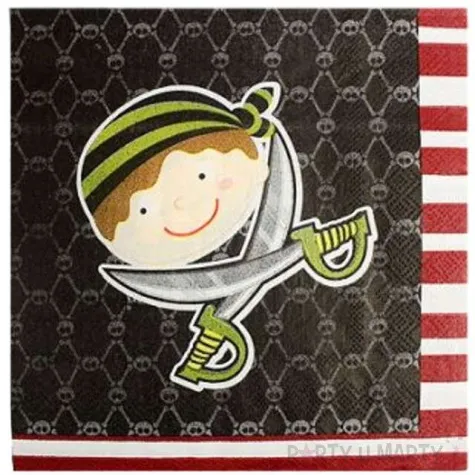 serwetki 33 cm dzielny pirat 20 szt