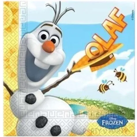 serwetki 33 cm frozen olaf summer 20 szt