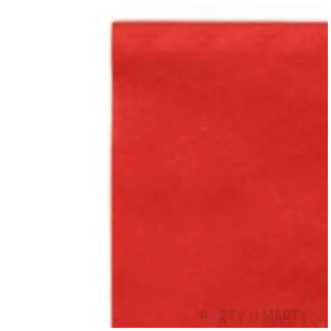 serwetki 33 cm gastronomiczne czerwone 250 szt