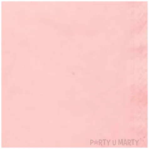 serwetki 33 cm gastronomiczne rozowe 250 szt