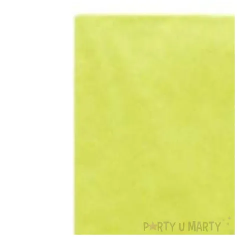 serwetki 33 cm gladkie kiwi 20 szt