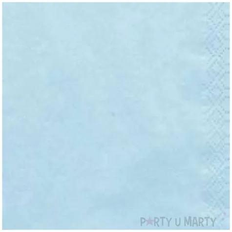 serwetki 33 cm gladkie mietowe jasne 20 szt