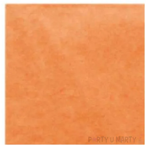 serwetki 33 cm gladkie pomaranczowe 20 szt