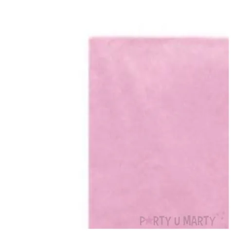 serwetki 33 cm gladkie rozowe jasne 20 szt