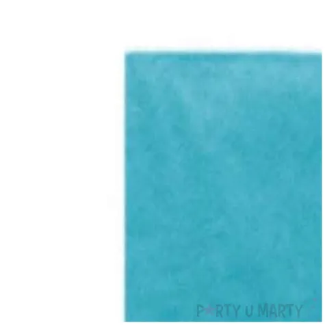 serwetki 33 cm gladkie turkusowe 20 szt