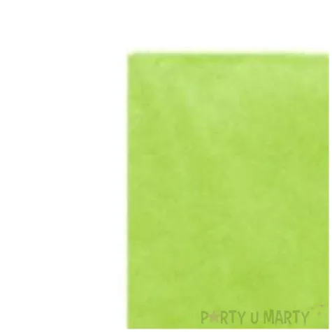 serwetki 33 cm gladkie zielone jasne 20 szt