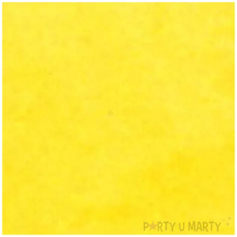 serwetki 33 cm gladkie zolte 20 szt