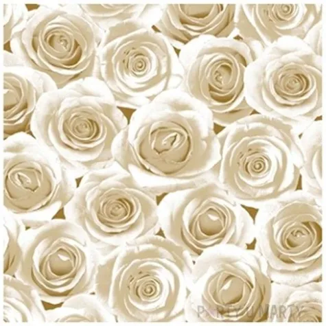 serwetki 33 cm gold roses 20 szt