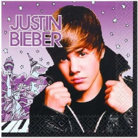 serwetki 33 cm justin bieber 16 szt