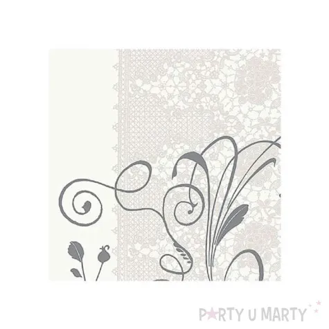 serwetki 33 cm lea white 20 szt