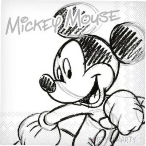 serwetki 33 cm mickey minnie 20 szt
