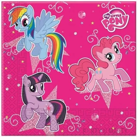serwetki 33 cm my little pony 20 szt