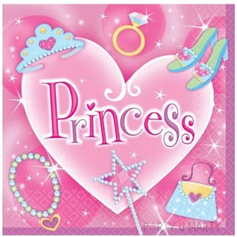 serwetki 33 cm princess 20 szt