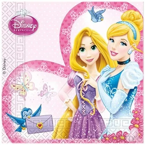 serwetki 33 cm princess glamour 20 szt