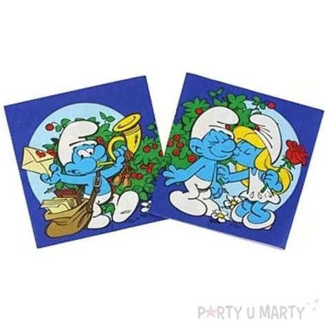 serwetki 33 cm smerfy 20 szt