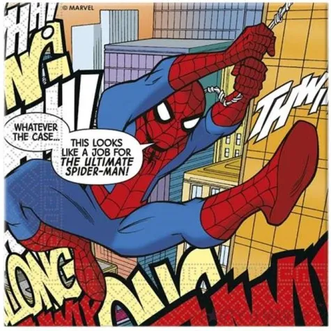 serwetki 33 cm spiderman publishing art 20 szt