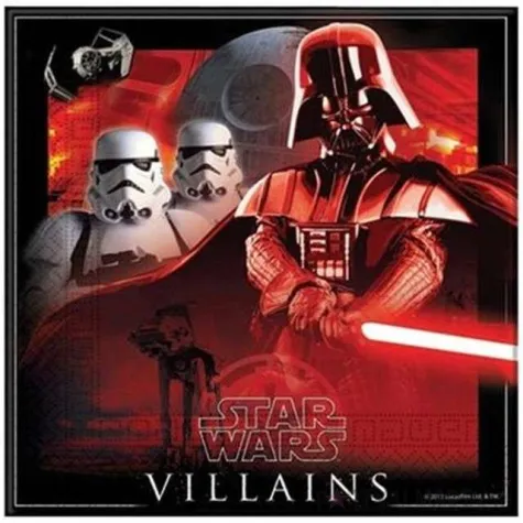 serwetki 33 cm star wars heroes 20 szt