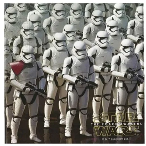 serwetki 33 cm star wars the force awaknes 20 szt