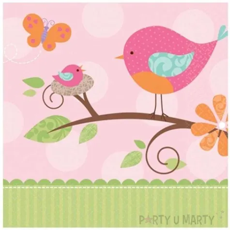 serwetki 33 cm tweet baby girl 16 szt