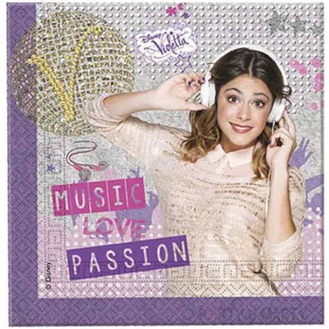 serwetki 33 cm violetta 20 szt