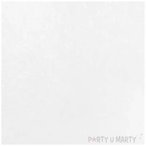 serwetki 40 cm brilliance biale brokatowe 10 szt