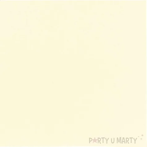 serwetki 40 cm kremowe 12 szt