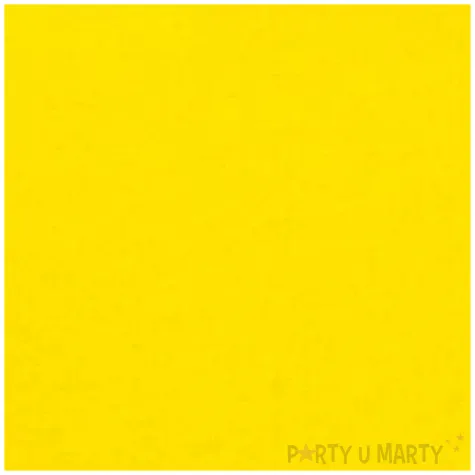 serwetki 40 cm zolte 12 szt