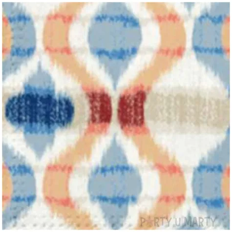 serwetki afrykanski klimat pomaranczowe paw 33 cm 20 szt