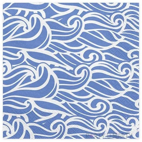 serwetki ahoy morskie fale 33 cm 20 szt