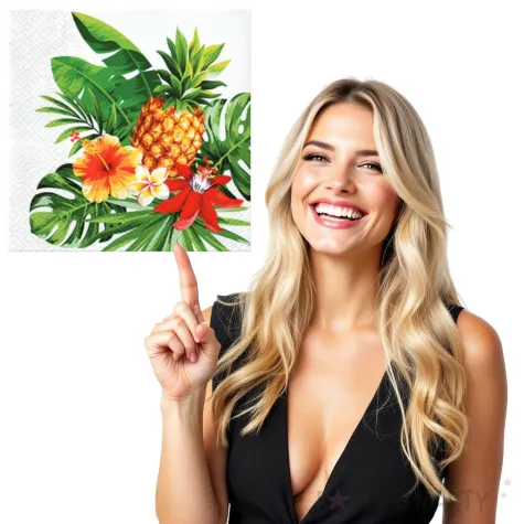 serwetki ananas paw 33 cm 20 szt