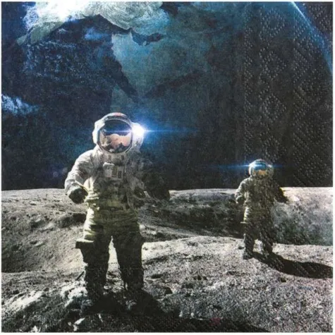 serwetki astronauci santex 33 cm 20 szt