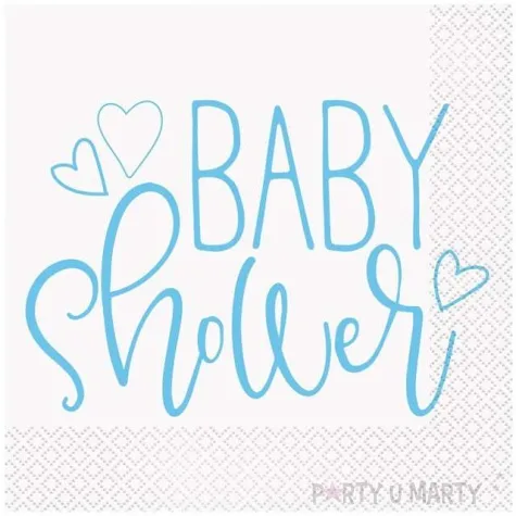 serwetki baby shower boy unique 33 cm 16 szt